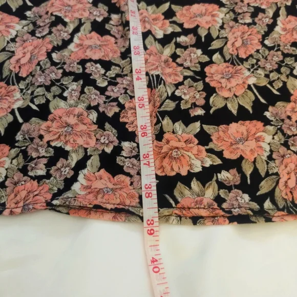 American Eagle Floral Print Maxi Skirt Women's Size Medium - Picture 5 of 6